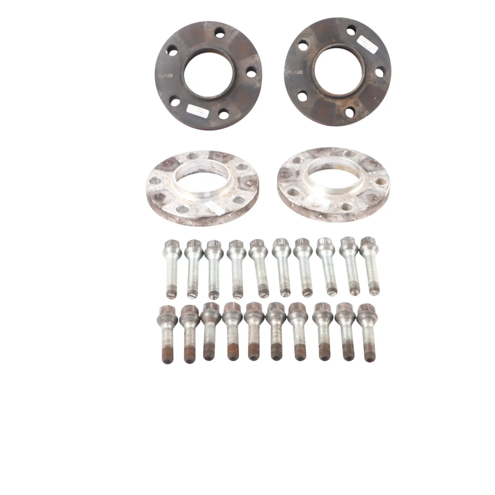 BMW E61 Touring Wheel Spacers Threads Front Rear Left Right N/O/S 5x120 72,5mm