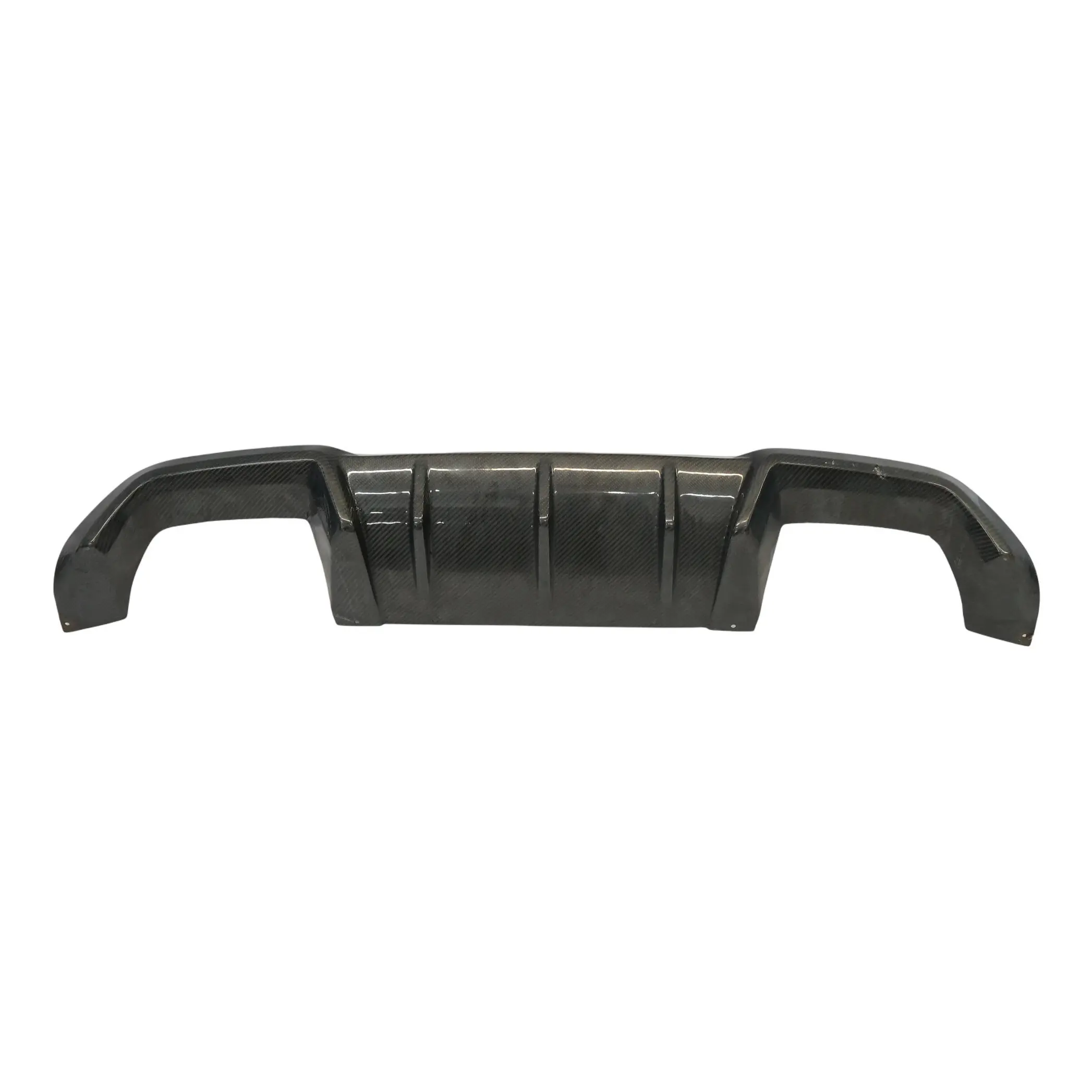 BMW M2 F87 Paraurti Posteriore Inferiore Trim Diffusore Scarico Fibra Carbonio