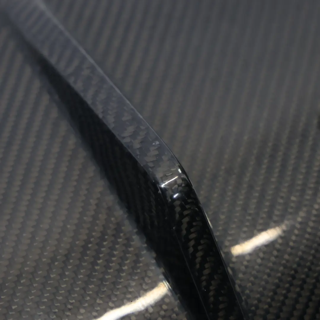 BMW M2 F87 Rear Bumper Lower Trim Exhaust Diffuser Carbon Fiber - SKU F87-CARBON-REAR-BUMPER-DIFFUSER - Part number F87-CARBON-REAR-BUMPER-DIFFUSER