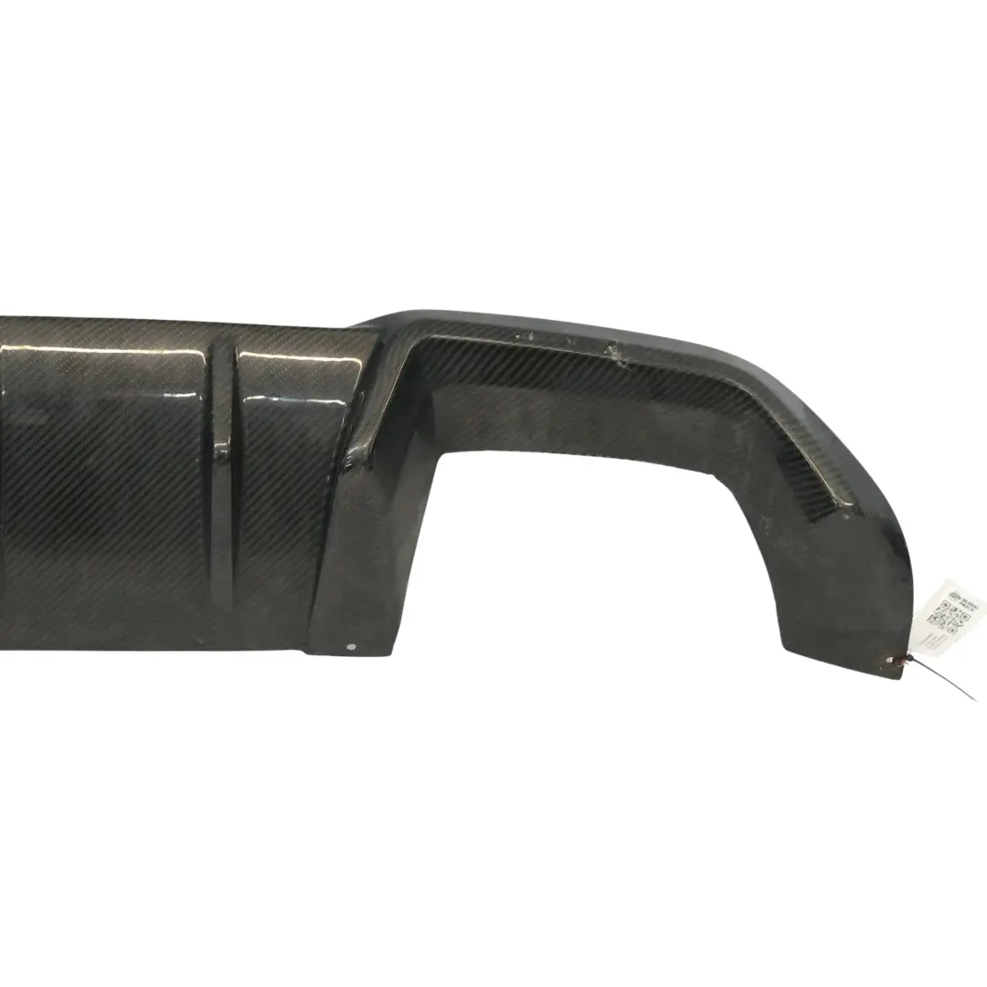 BMW M2 F87 Hintere Stoßstange Untere Verkleidung Auspuff Diffusor Carbon Fiber - SKU F87-CARBON-REAR-BUMPER-DIFFUSER - Teilenummer F87-CARBON-REAR-BUMPER-DIFFUSER