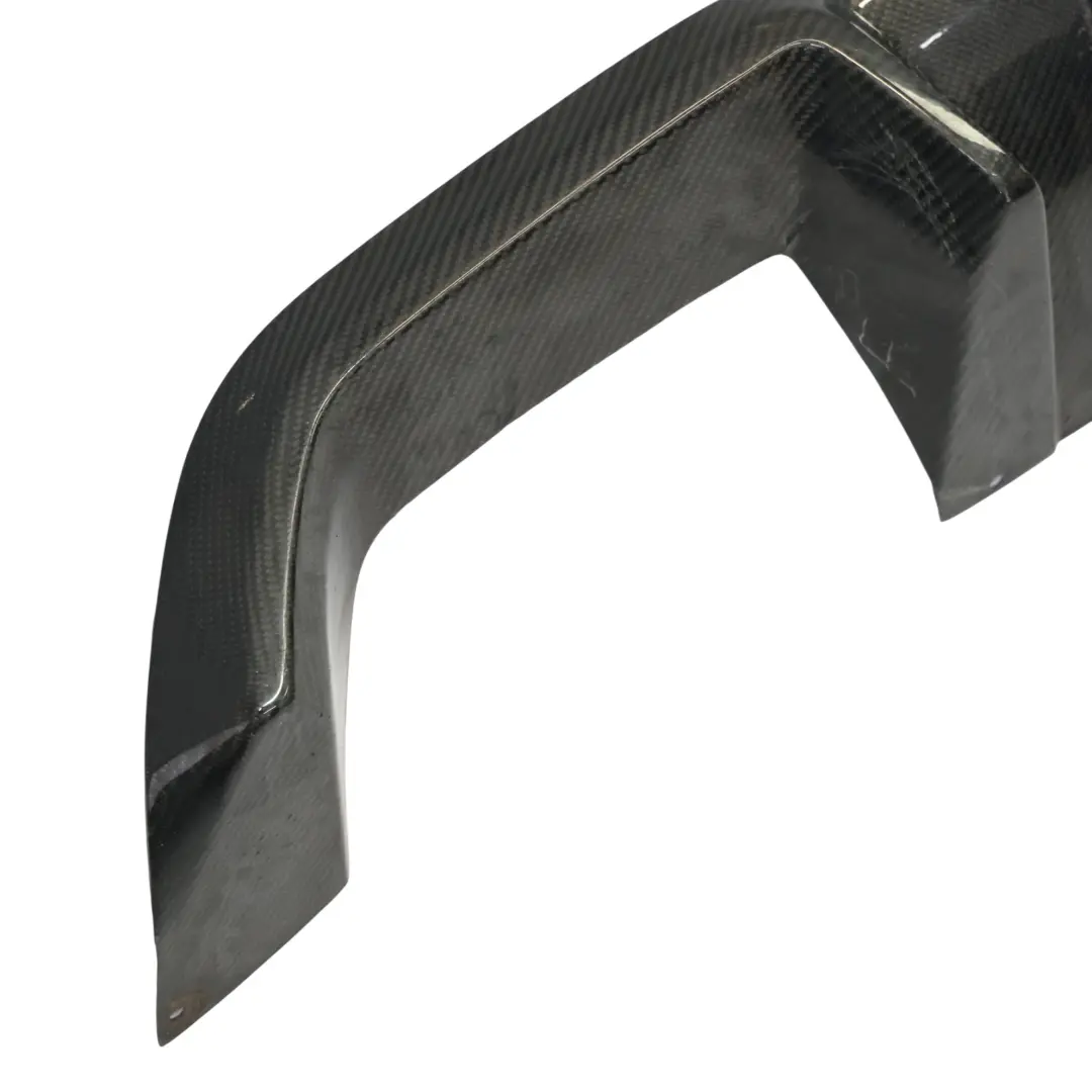 BMW M2 F87 Garniture Pare Chocs Arrière Diffuseur Échappement Fibre Carbone - SKU F87-CARBON-REAR-BUMPER-DIFFUSER - Numéro de pièce F87-CARBON-REAR-BUMPER-DIFFUSER