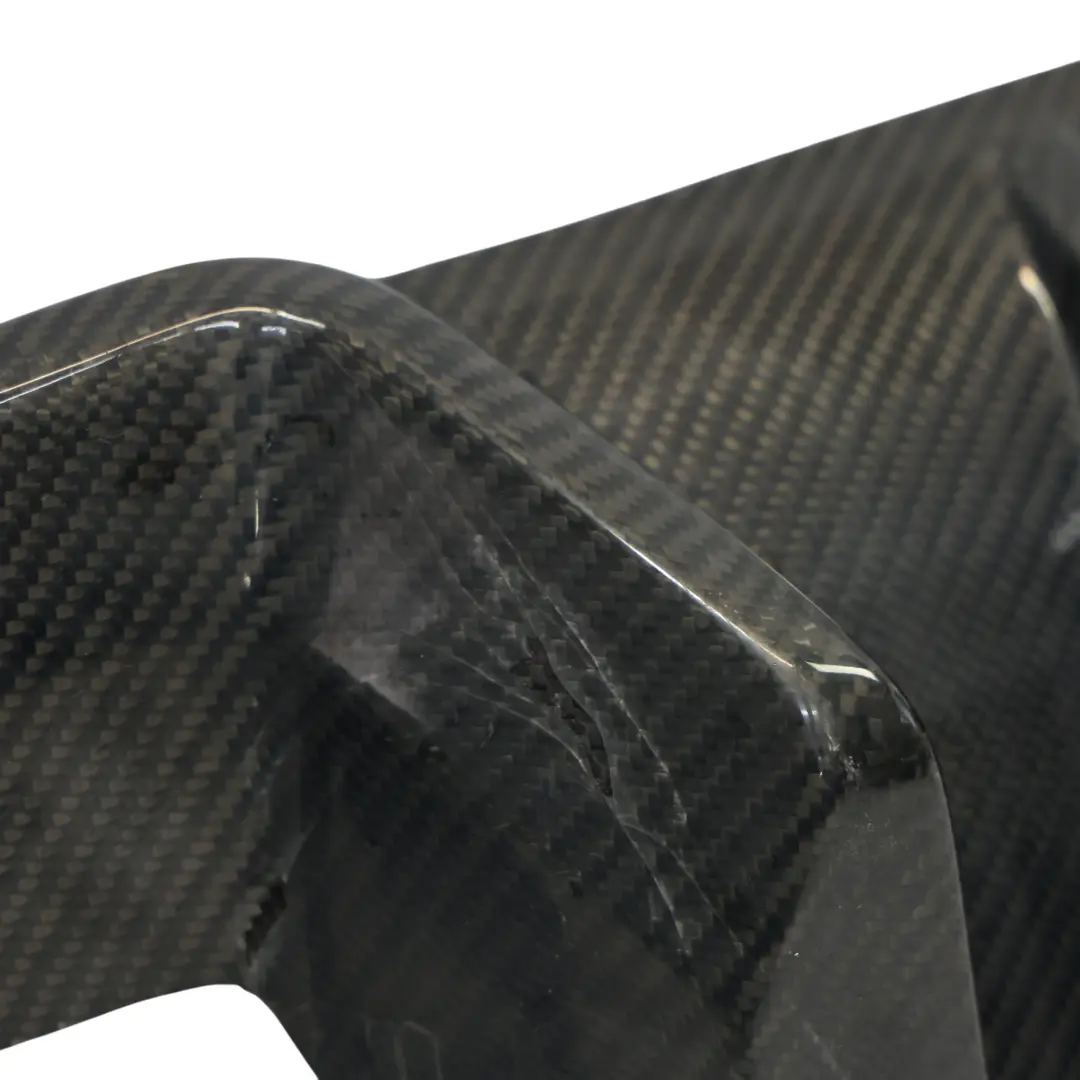 BMW M2 F87 Hintere Stoßstange Untere Verkleidung Auspuff Diffusor Carbon Fiber - SKU F87-CARBON-REAR-BUMPER-DIFFUSER - Teilenummer F87-CARBON-REAR-BUMPER-DIFFUSER