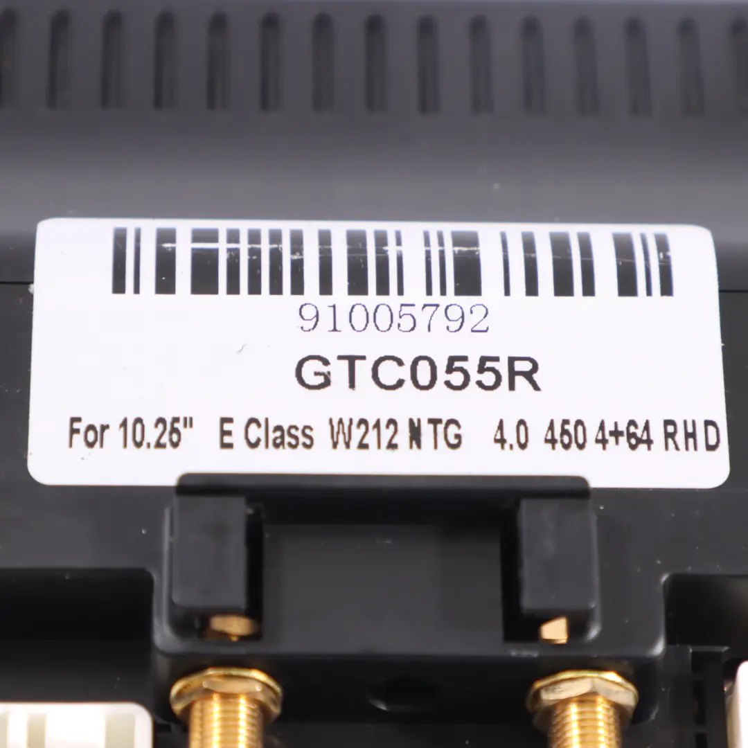 Mercedes W207 W212 Schermo del display Unità di navigazione Android - SKU GTC055R - Numero di parte GTC055R
