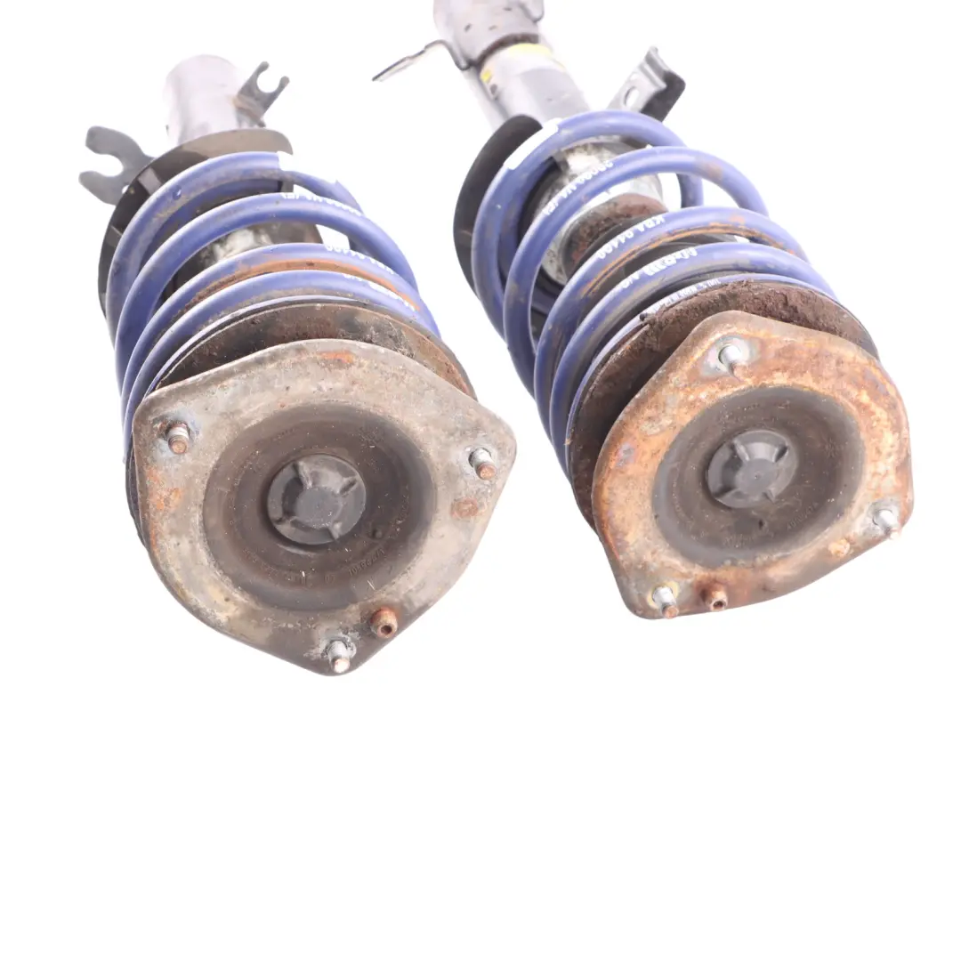 Mini R56 Spring Strut Set Rear Left Right N/O/S Shock Absorber H&amp;R - SKU KBA91100 - Part number KBA91100