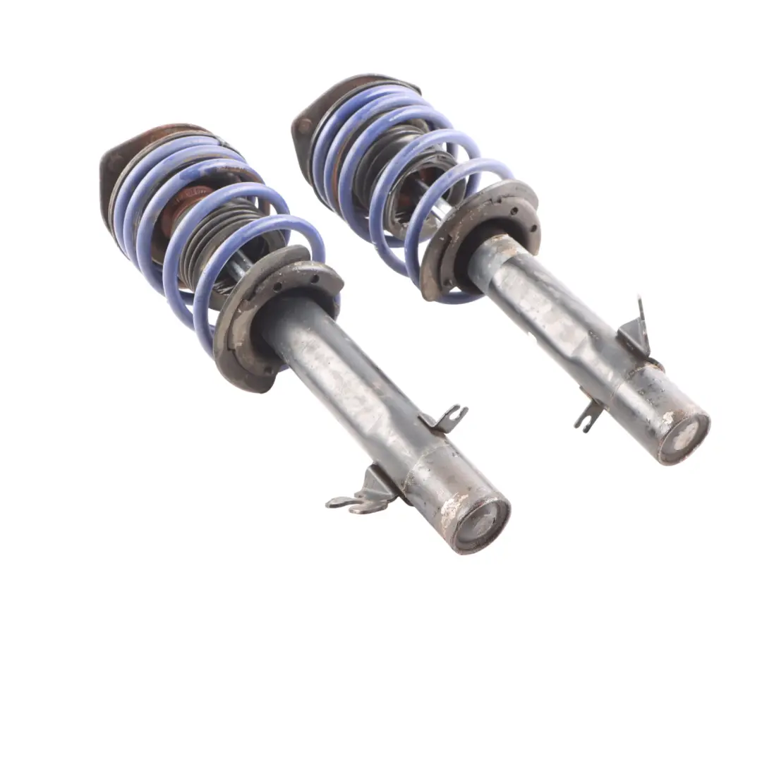 Mini R56 Spring Strut Set Rear Left Right N/O/S Shock Absorber H&amp;R - SKU KBA91100 - Part number KBA91100