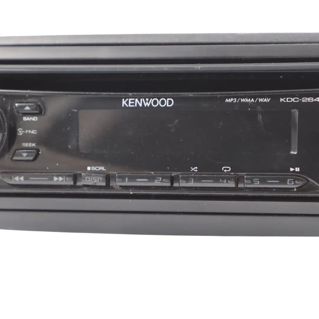 Kenwood Car Radio Stereo MP3 FM AUX USB Audio Player to with Part number KDC-264U Kenwood Car Radio Stereo MP3 FM AUX USB Audio Player - SKU KDC-264U - Part number KDC-264U