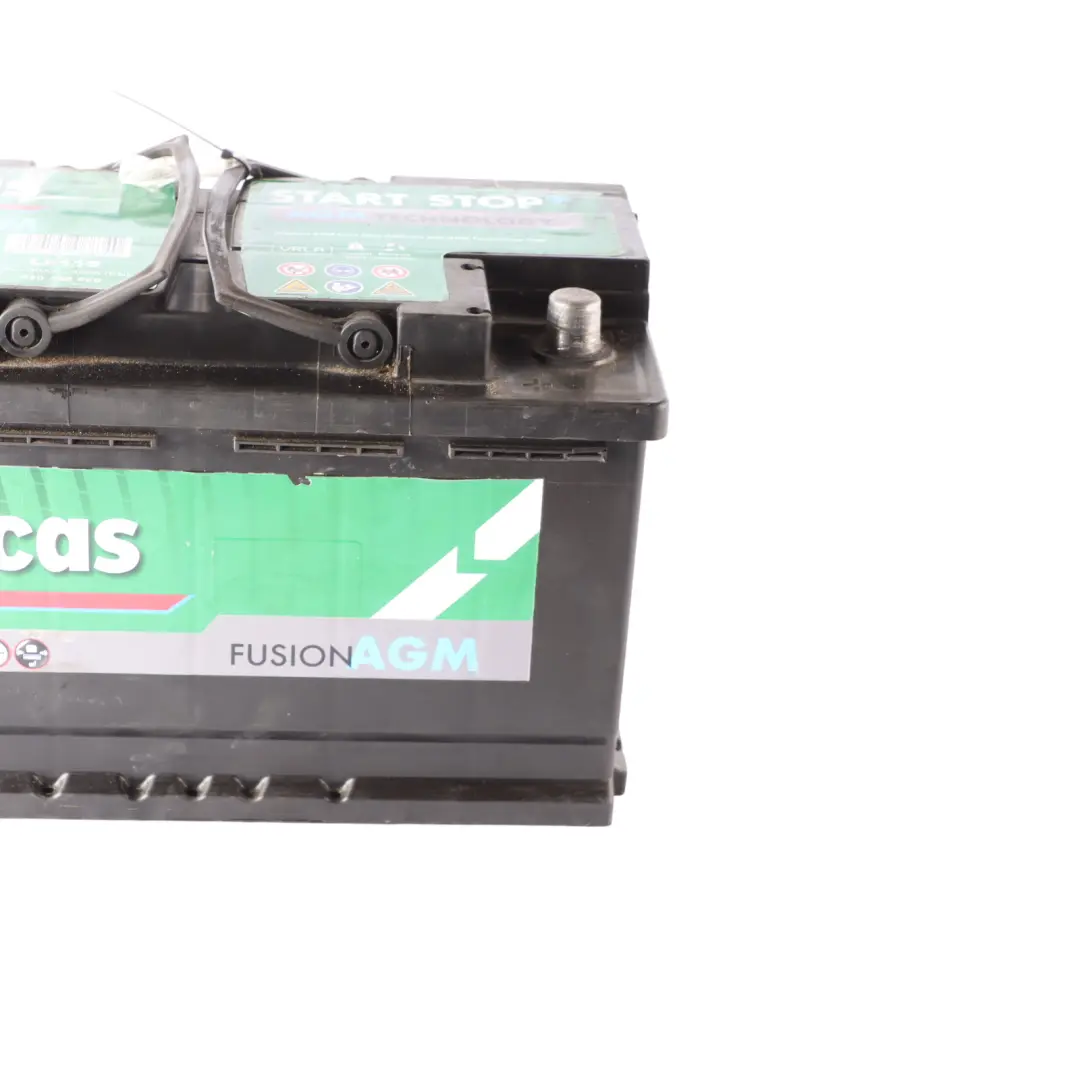  Lucas LF115 AGM Start Stop Car Battery 80Ah 800A 12V - SKU LUCAS-AGM-80AH - Part number LUCAS-AGM-80AH