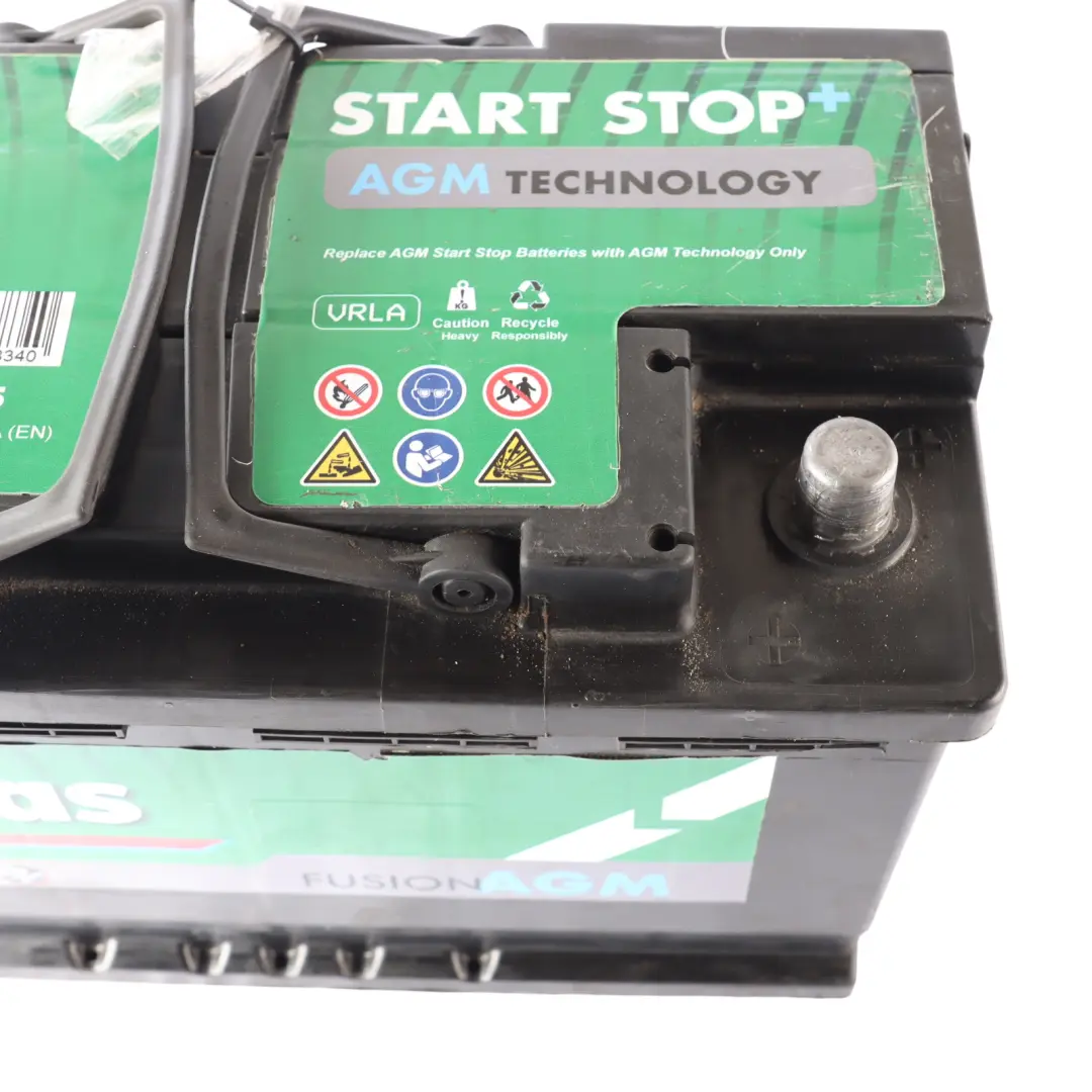  Lucas LF115 AGM Start Stop Car Battery 80Ah 800A 12V - SKU LUCAS-AGM-80AH - Part number LUCAS-AGM-80AH
