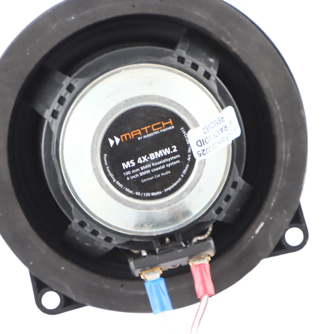  Audiotech Fischer MATCH BMW E87 E90 F20 F30 Speaker Set - SKU MS-4X-BMW2 - Part number MS 4X-BMW.2