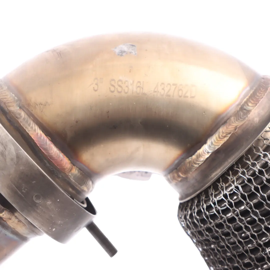 335dX 435dX N57Z Darkside Exhaust Turbo Pipe Hose Line to BMW F30 F32 with Part number N57Z-DOWNPIPE-XDRIVE1 BMW F30 F32 335dX 435dX N57Z Darkside Exhaust Turbo Pipe Hose Line - SKU N57Z-DOWNPIPE-XDRIVE1 - Part number N57Z-DOWNPIPE-XDRIVE1