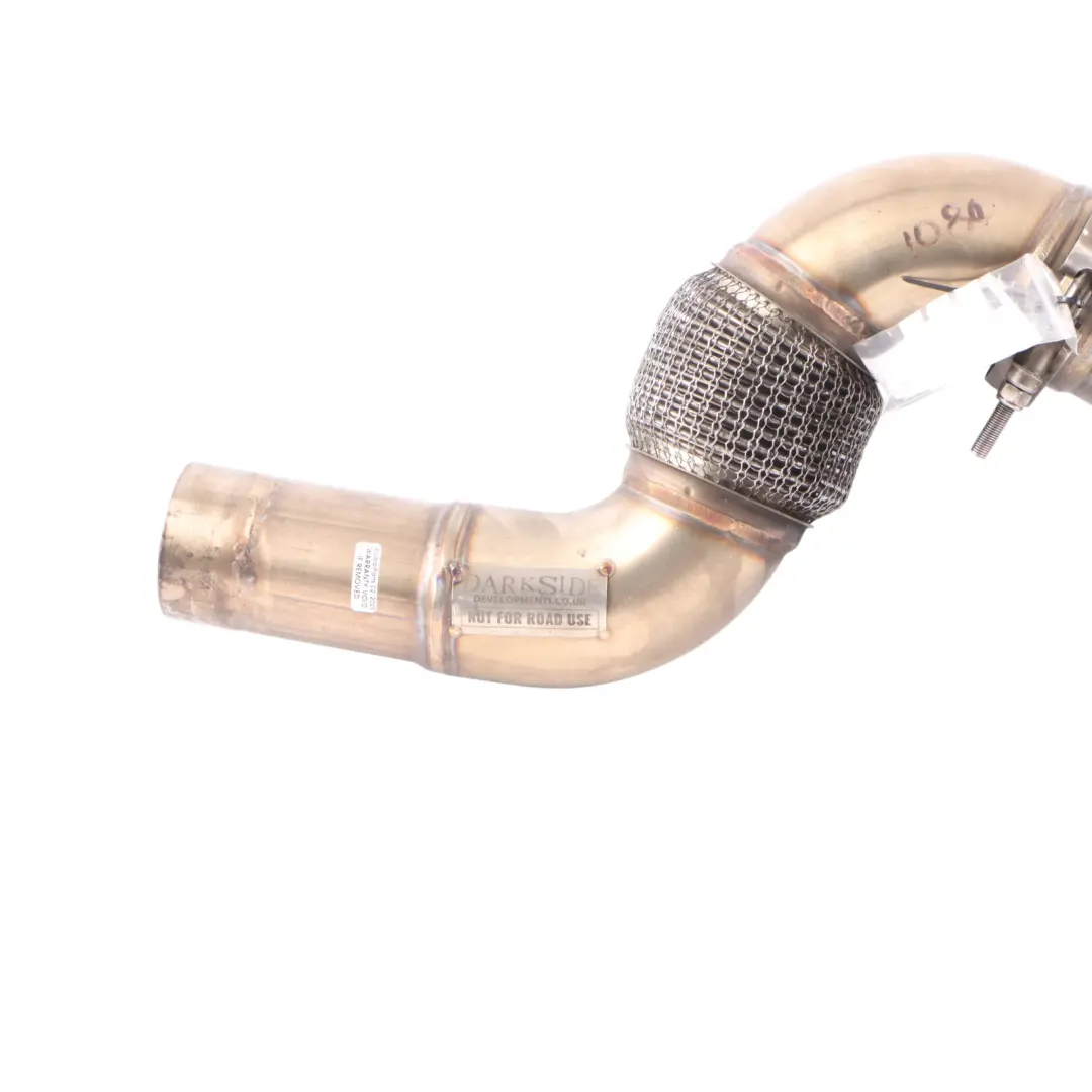 335dX 435dX N57Z Darkside Exhaust Turbo Pipe Hose Line to BMW F30 F32 with Part number N57Z-DOWNPIPE-XDRIVE1 BMW F30 F32 335dX 435dX N57Z Darkside Exhaust Turbo Pipe Hose Line - SKU N57Z-DOWNPIPE-XDRIVE1 - Part number N57Z-DOWNPIPE-XDRIVE1