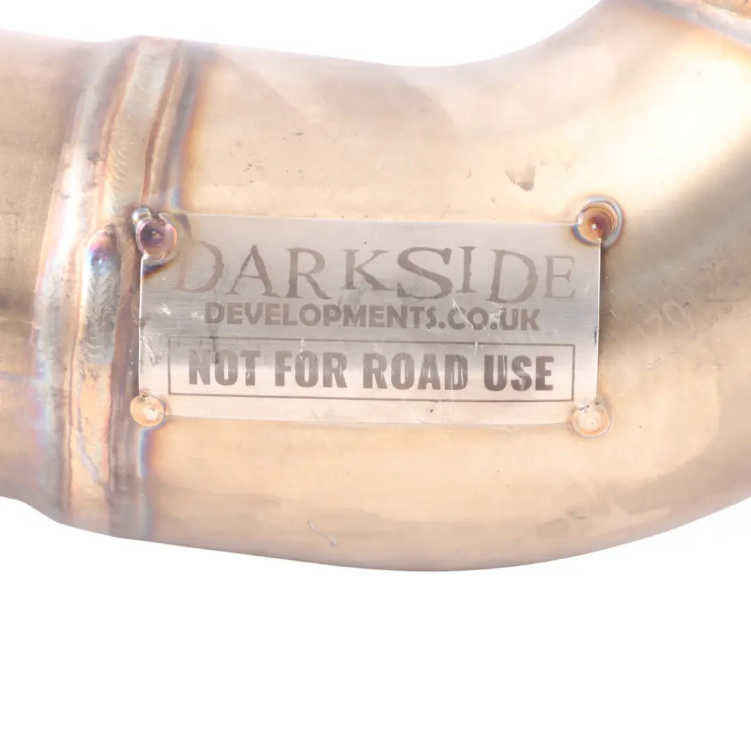 335dX 435dX N57Z Darkside Exhaust Turbo Pipe Hose Line to BMW F30 F32 with Part number N57Z-DOWNPIPE-XDRIVE1 BMW F30 F32 335dX 435dX N57Z Darkside Exhaust Turbo Pipe Hose Line - SKU N57Z-DOWNPIPE-XDRIVE1 - Part number N57Z-DOWNPIPE-XDRIVE1