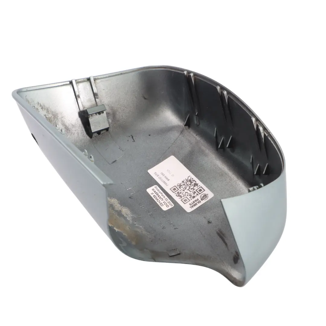 BMW X5 E53 Coprispecchietto Sinistro Grigio Sterlinggrau - 472 - SKU P0007737-STG - Numero di parte 0007737