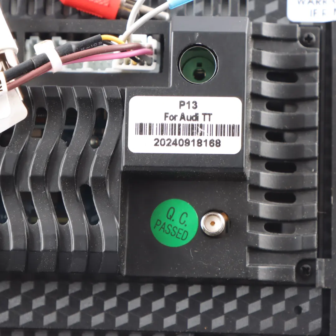 Head Unit Screen Radio Navigation Sat Nav Android GPS P13 to Audi TT 8J with Part number P13-AUDI-TT-8J Audi TT 8J Head Unit Screen Radio Navigation Sat Nav Android GPS P13 - SKU P13-AUDI-TT-8J - Part number P13-AUDI-TT-8J