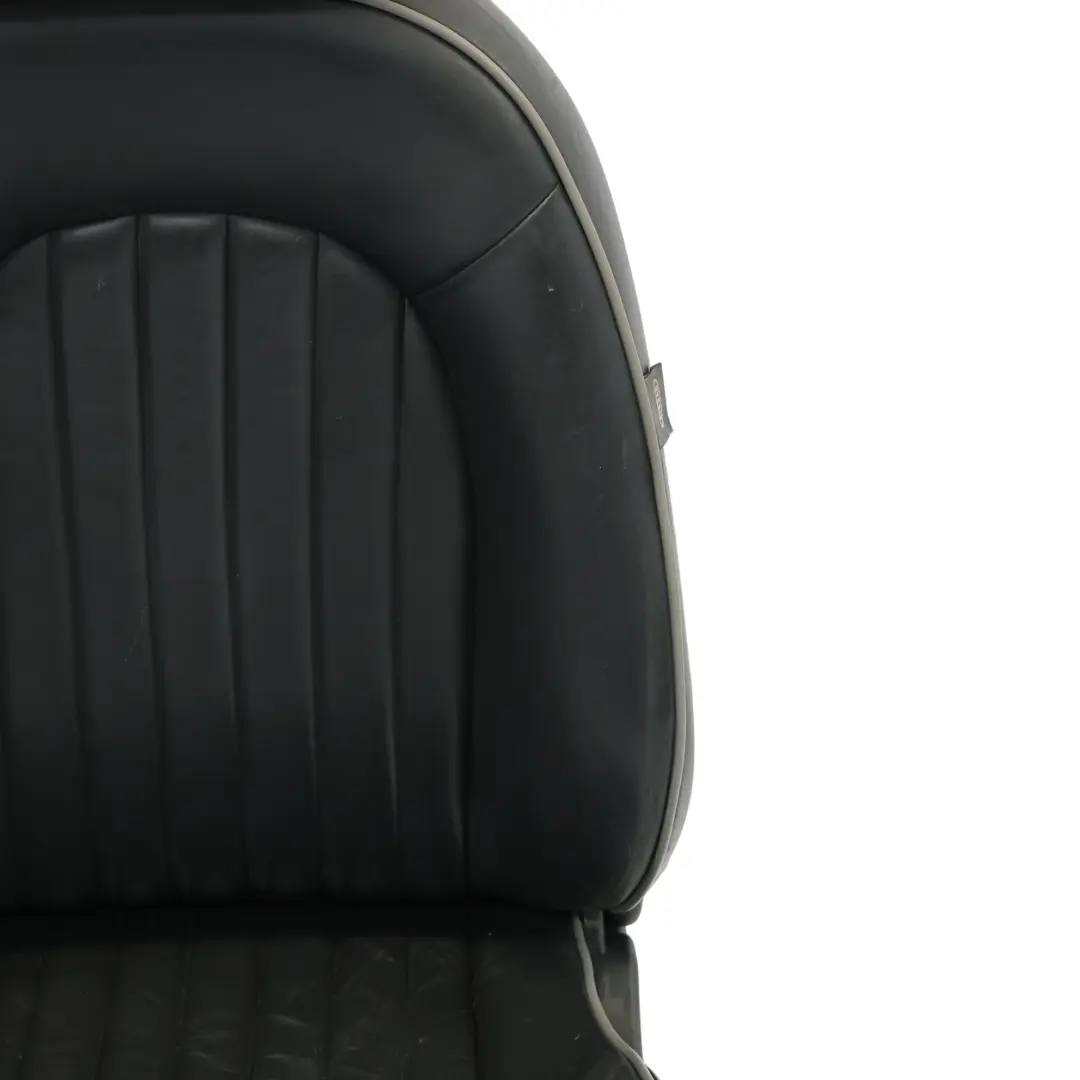 Sedili Pelle Mini R50 English Park Lane Panther Noir Sedile Anteriore Posteriore - SKU R50-ENGLISH-LEATHER-SEATS-LNPN-2 - Numero di parte R50-ENGLISH-LEATHER-SEATS-LNPN