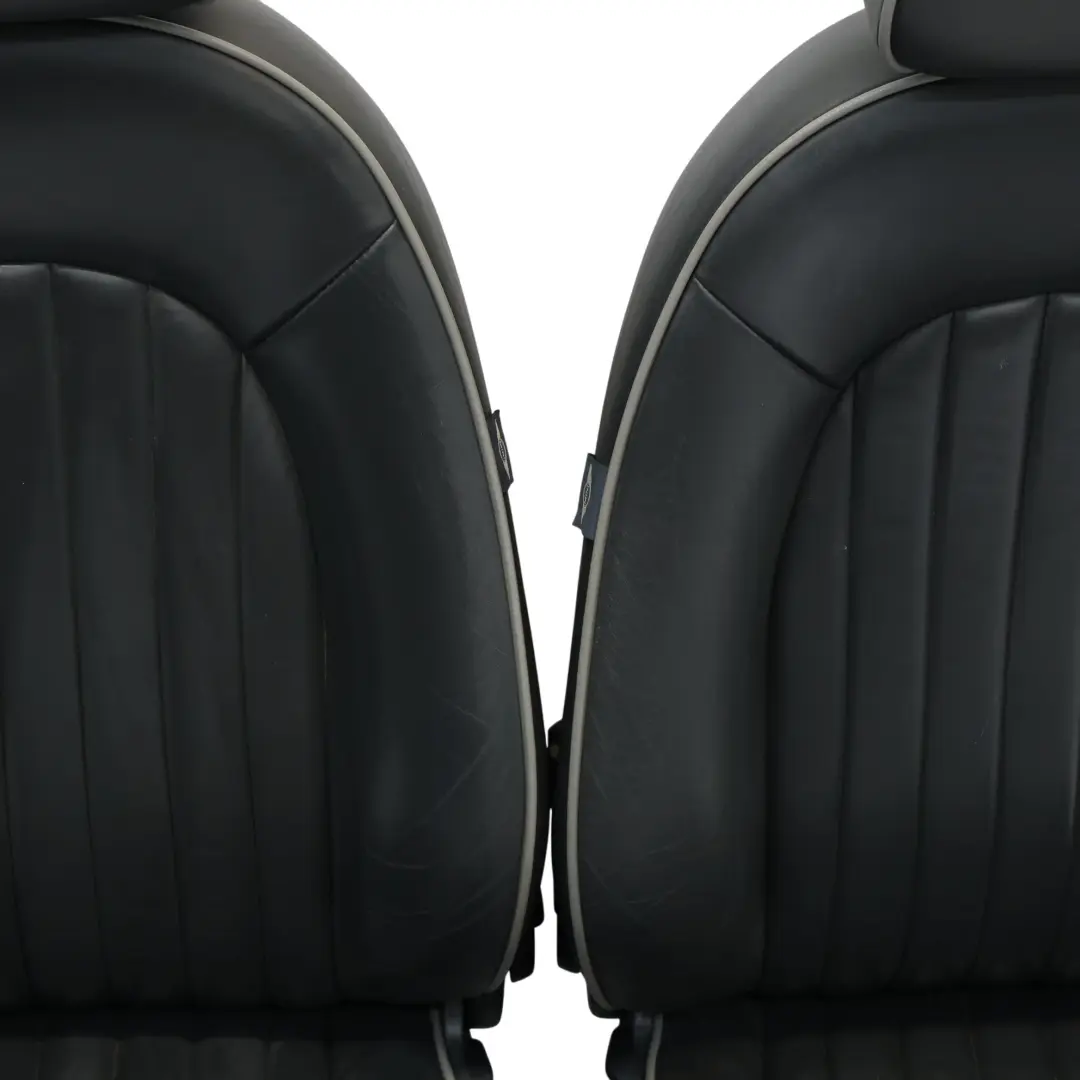 Mini R50 Fotele Kanapa Komplet Sport Skóra Park Lane Czarne - SKU R50-ENGLISH-LEATHER-SEATS-LNPN-2 - Numer Części R50-ENGLISH-LEATHER-SEATS-LNPN