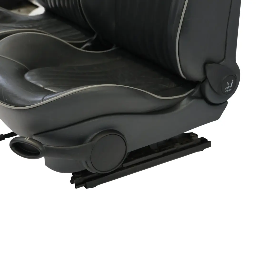  Sedili Pelle Mini R50 English Park Lane Panther Noir Sedile Anteriore Posteriore - SKU R50-ENGLISH-LEATHER-SEATS-LNPN-2 - Numero di parte R50-ENGLISH-LEATHER-SEATS-LNPN