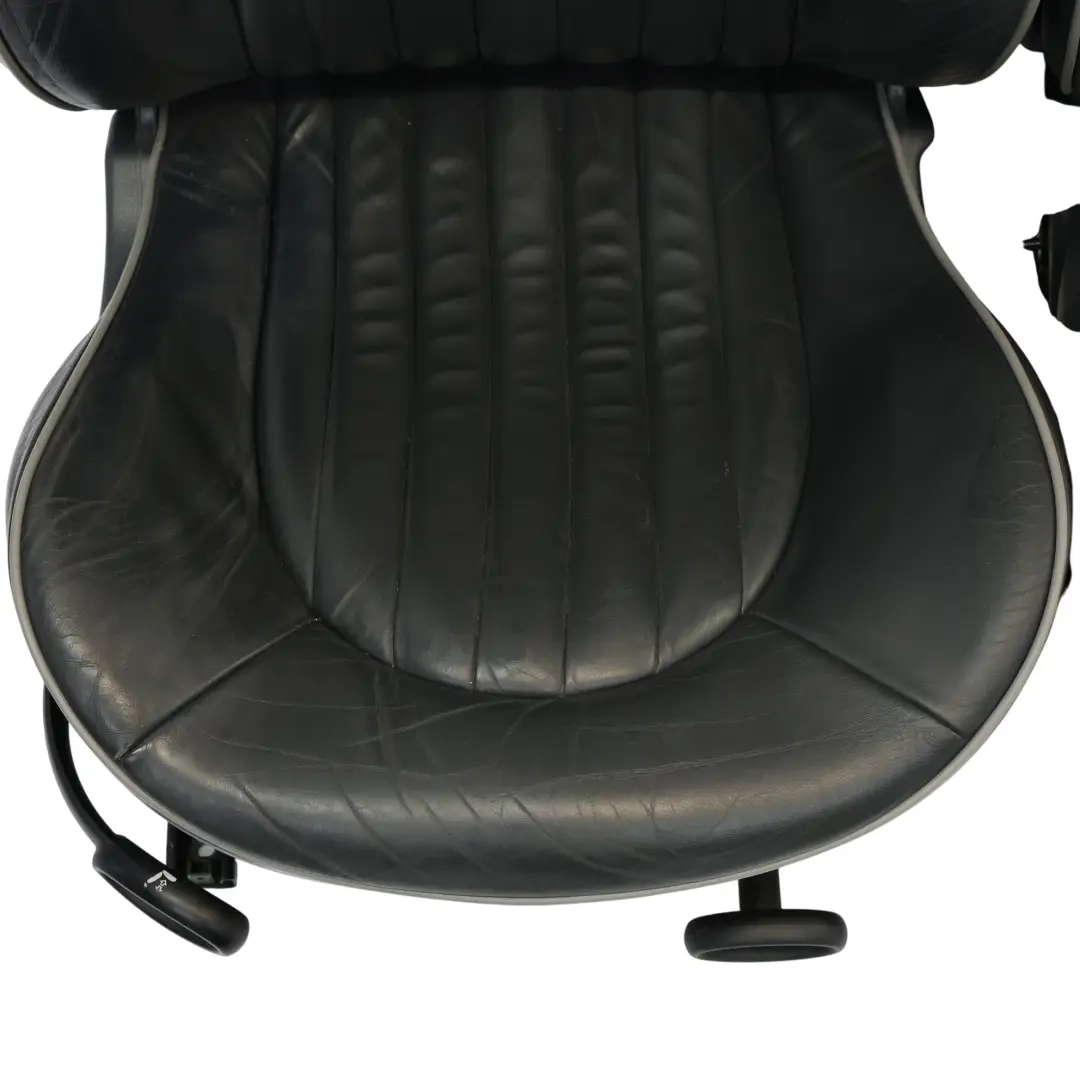  Sedili Pelle Mini R50 English Park Lane Panther Noir Sedile Anteriore Posteriore - SKU R50-ENGLISH-LEATHER-SEATS-LNPN-2 - Numero di parte R50-ENGLISH-LEATHER-SEATS-LNPN