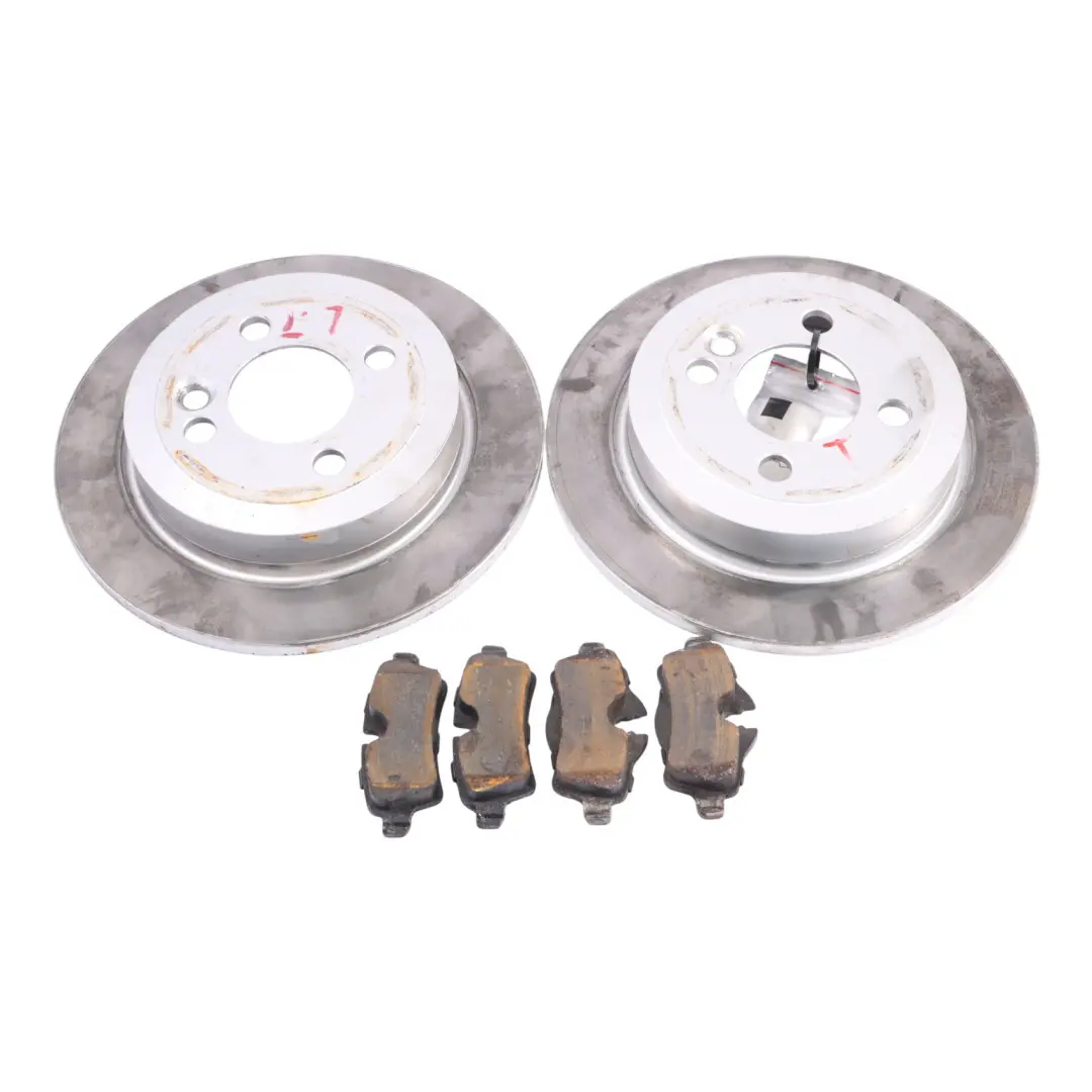Mini R56 N12 Ruota Posteriore Disco Freno Pastiglie Set Unità Di Frenatura Kit - SKU R56-REAR-BRAKE-DISC - Numero di parte R56-REAR-BRAKE-DISC