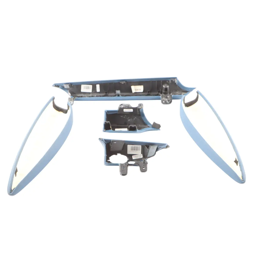 Dashboard Dash Lower Trim Cover Set Pacific Blue to Mini One R56 R57 R58 with Part number 2752124 Mini One R56 R57 R58 Dashboard Dash Lower Trim Cover Set Pacific Blue - SKU rhd-2752124 - Part number 2752124