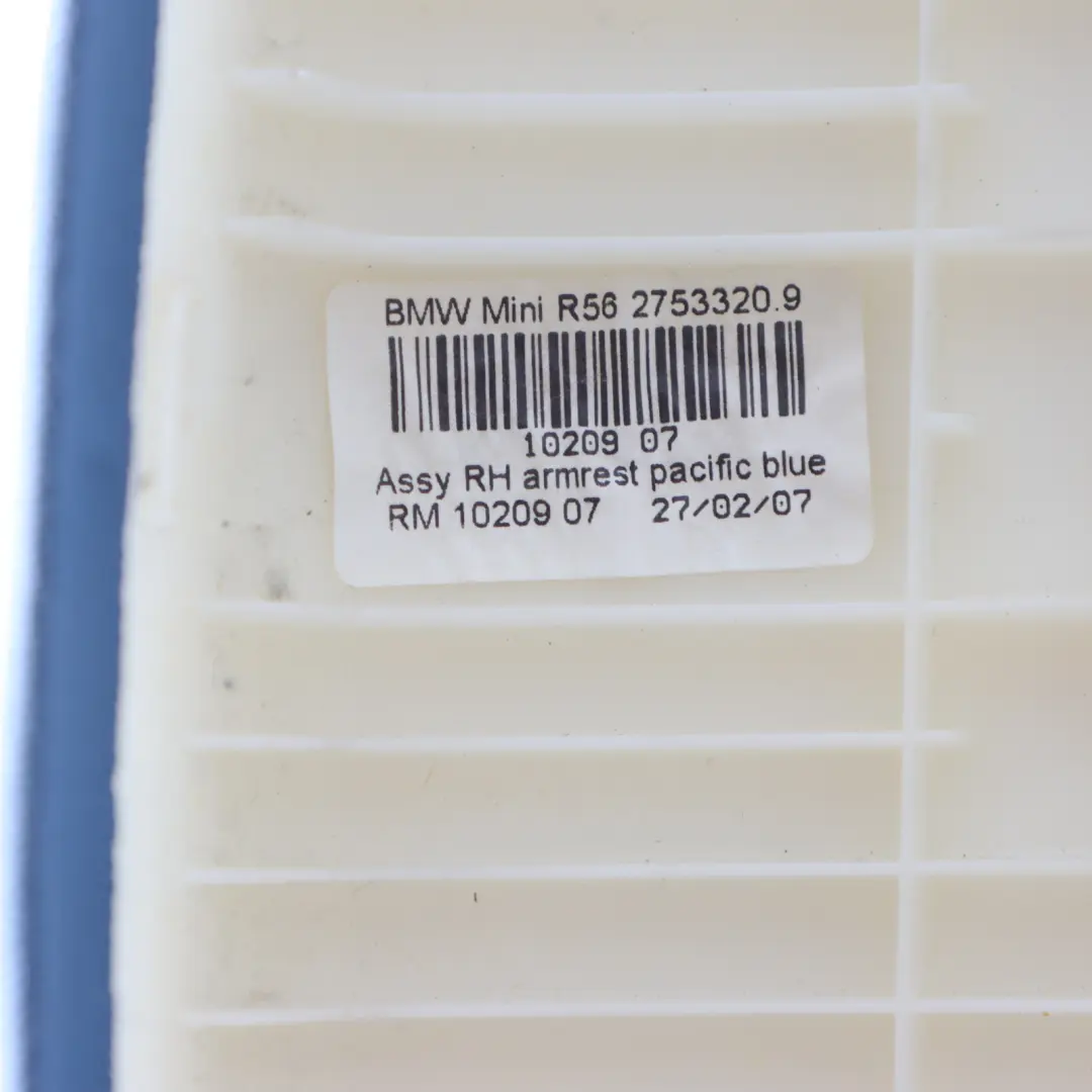 Dashboard Dash Lower Trim Cover Set Pacific Blue to Mini One R56 R57 R58 with Part number 2752124 Mini One R56 R57 R58 Dashboard Dash Lower Trim Cover Set Pacific Blue - SKU rhd-2752124 - Part number 2752124