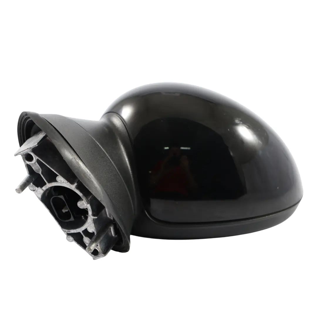 Left Passenger's Door Wing Mirror N/S Heated Black to Mini Cooper R55 R56 R57 R58 with Part number 2755637 Mini Cooper R55 R56 R57 R58 Left Passenger's Door Wing Mirror N/S Heated Black - SKU rhd-2755637-BLK4 - Part number 2755637