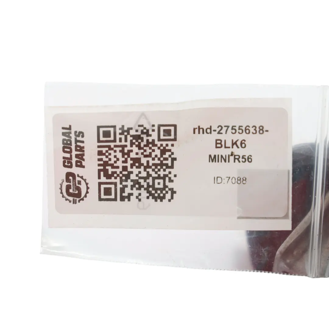 Wing Mirror Mini Cooper One R55 R56 R57 Right Door O/S Black 3 Pin to with Part number 2755638 Wing Mirror Mini Cooper One R55 R56 R57 Right Door O/S Black 3 Pin - SKU rhd-2755638-BLK6 - Part number 2755638