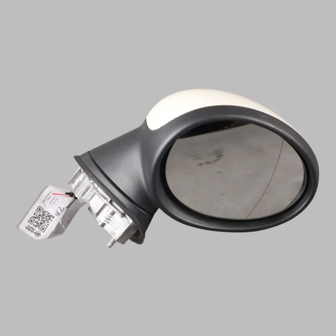 Right Driver Door Wing Mirror O/S Pepper White 850 to Mini Cooper R55 R56 with Part number 2755638 Mini Cooper R55 R56 Right Driver Door Wing Mirror O/S Pepper White 850 - SKU rhd-2755638-PW1 - Part number 2755638