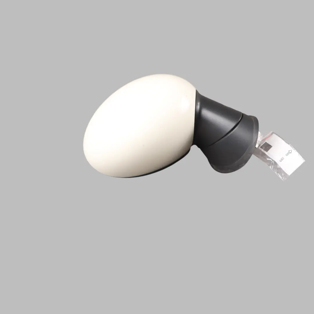 Right Driver Door Wing Mirror O/S Pepper White 850 to Mini Cooper R55 R56 with Part number 2755638 Mini Cooper R55 R56 Right Driver Door Wing Mirror O/S Pepper White 850 - SKU rhd-2755638-PW1 - Part number 2755638