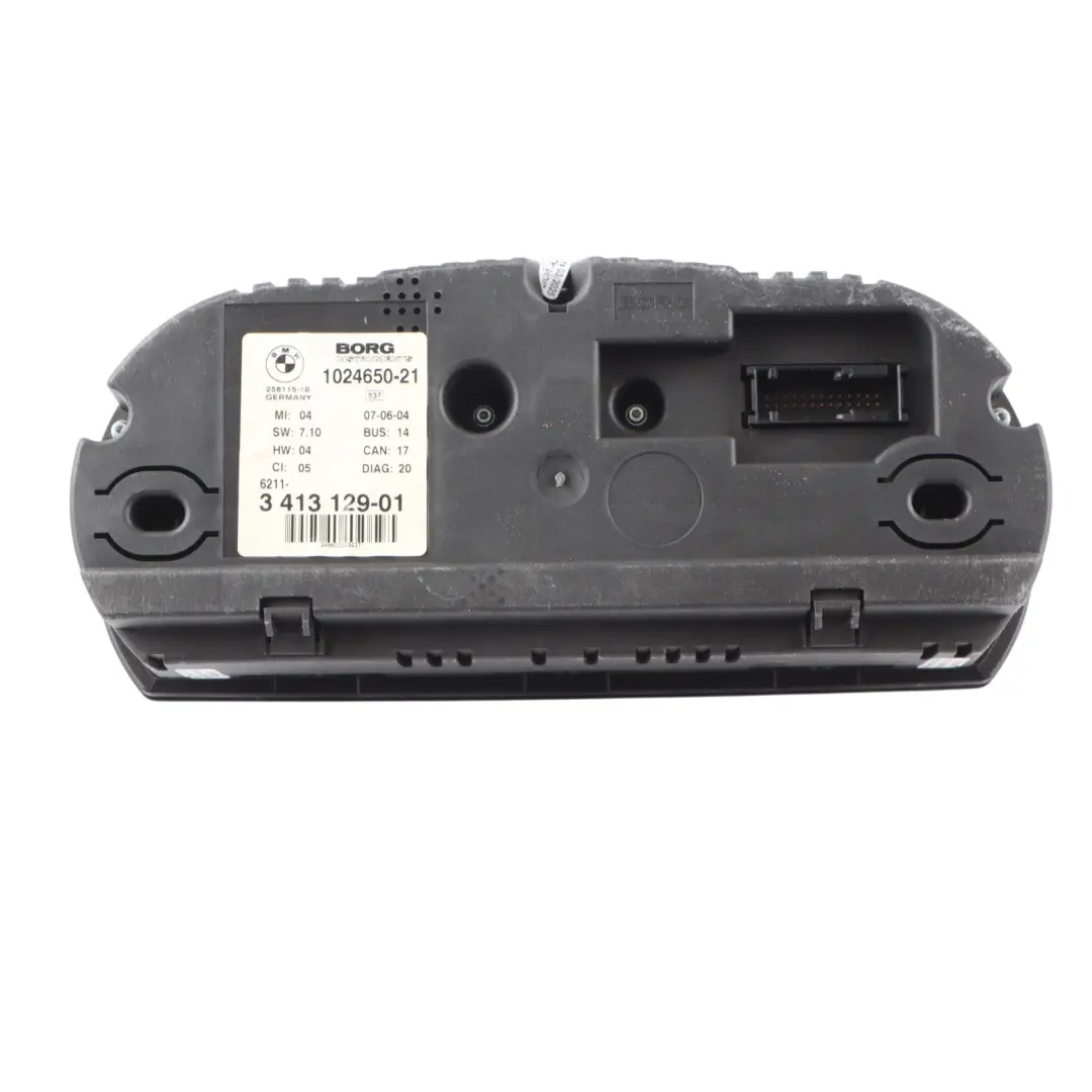 Instrument Cluster Speedo Clocks Automatic Petrol to BMW X3 Series E83 with Part number 3413129 BMW X3 Series E83 Instrument Cluster Speedo Clocks Automatic Petrol - SKU rhd-3413129-1 - Part number 3413129