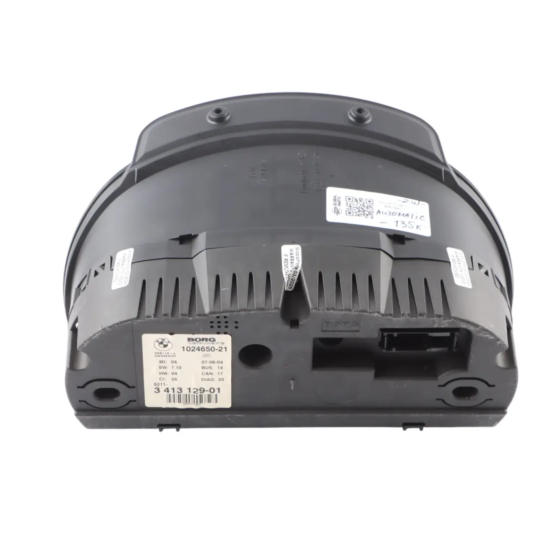 BMW X3 Series E83 Instrument Cluster Speedo Clocks Automatic Petrol - SKU rhd-3413129-1 - Part number 3413129