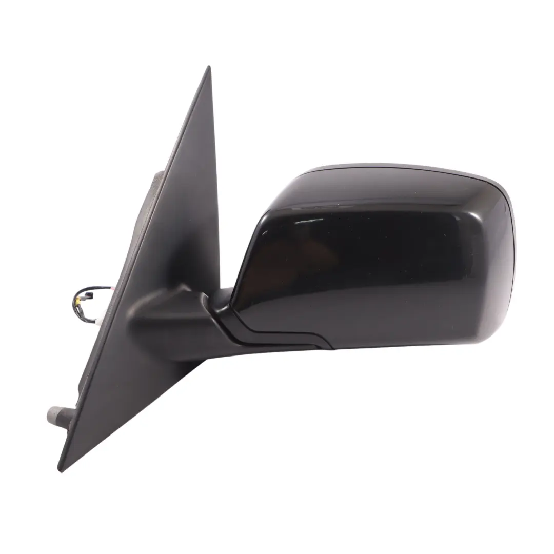 Heated Left Door N/S Wing Mirror Black Sapphire Metallic 475 to BMW X3 E83 LCI with Part number 3448133 BMW X3 E83 LCI Heated Left Door N/S Wing Mirror Black Sapphire Metallic 475 - SKU rhd-3448133-BS2 - Part number 3448133