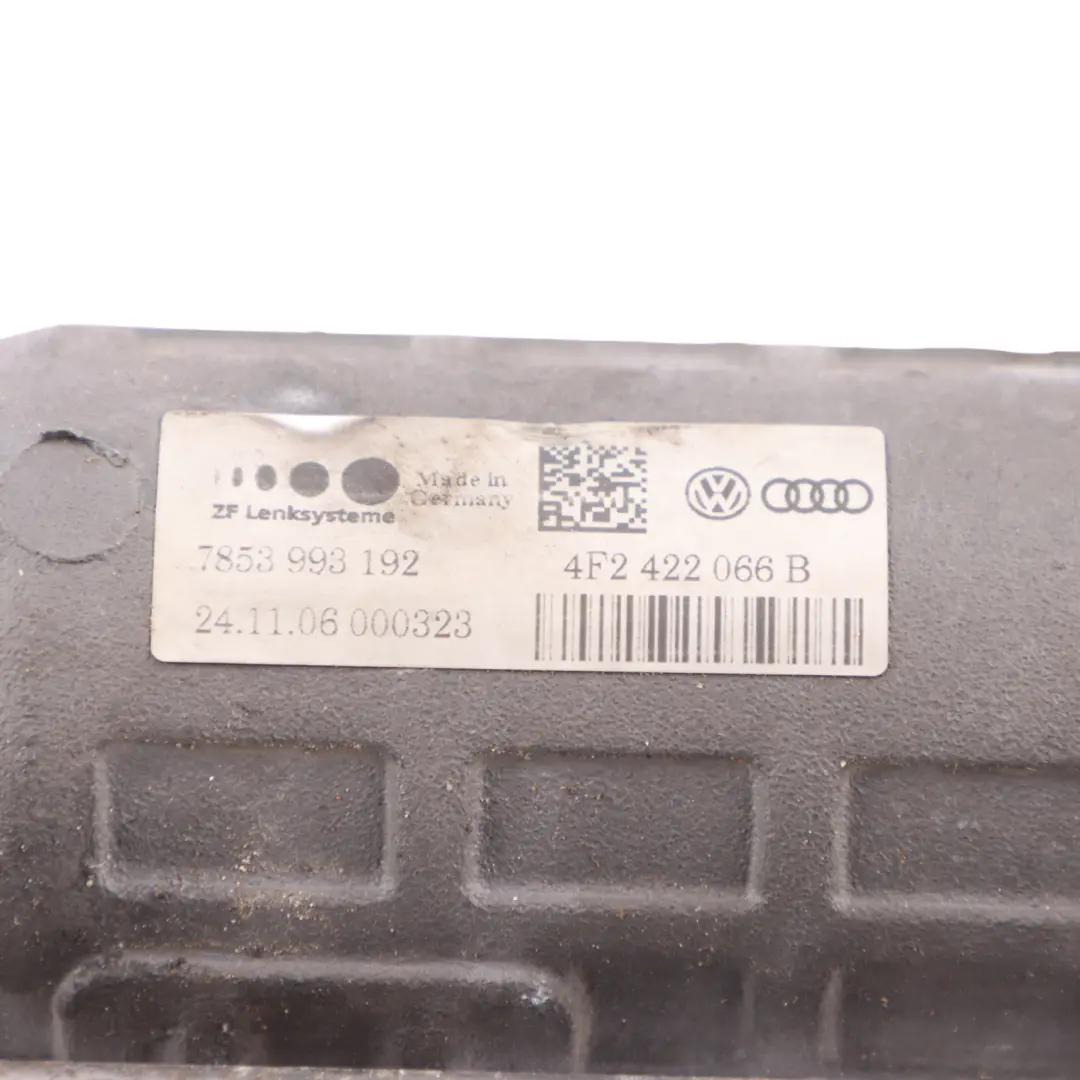 Steering Rack Pinion Gear Assembly to Audi S6 C6 5.2 FSI Quattro Power with Part number 4F2422053B Audi S6 C6 5.2 FSI Quattro Power Steering Rack Pinion Gear Assembly - SKU RHD-4F2422053B - Part number 4F2422053B