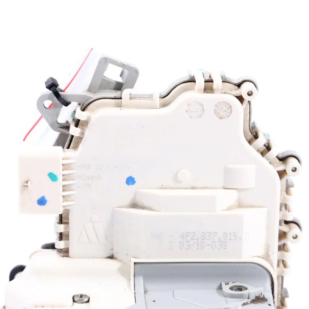 Front Door Lock Catch Actuator Mechanism Left N/S Side to Audi A6 C6 with Part number 4F2837015D Audi A6 C6 Front Door Lock Catch Actuator Mechanism Left N/S Side - SKU RHD-4F2837015D - Part number 4F2837015D