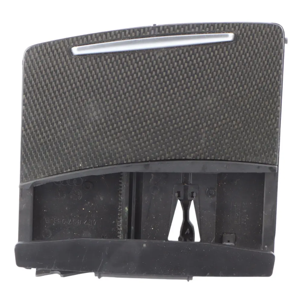 Audi A6 C6 Rear Centre Console Ashtray Insert Ash Tray Carbon 4F2857951B
