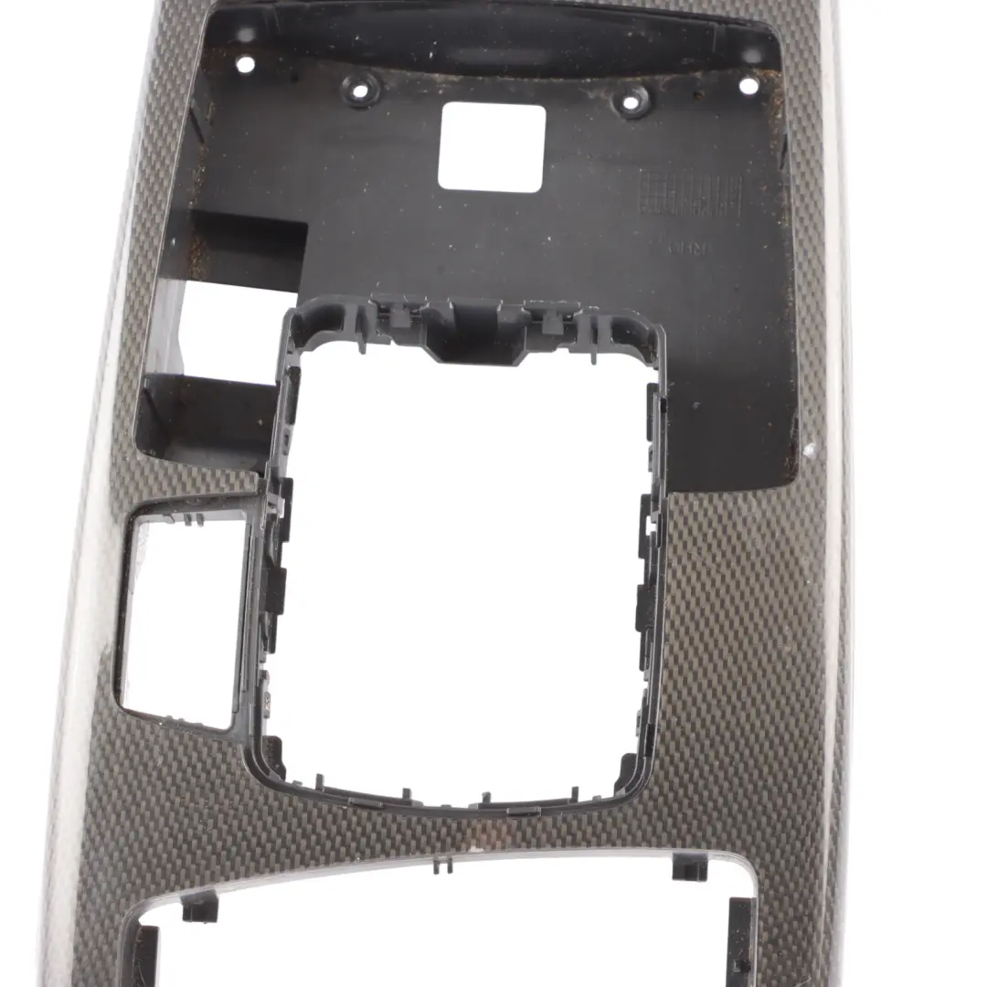 Audi S6 C6 Centre Console Strip Frame Trim Surround Panel Carbon - SKU RHD-4F2864261Q - Part number 4F2864261Q