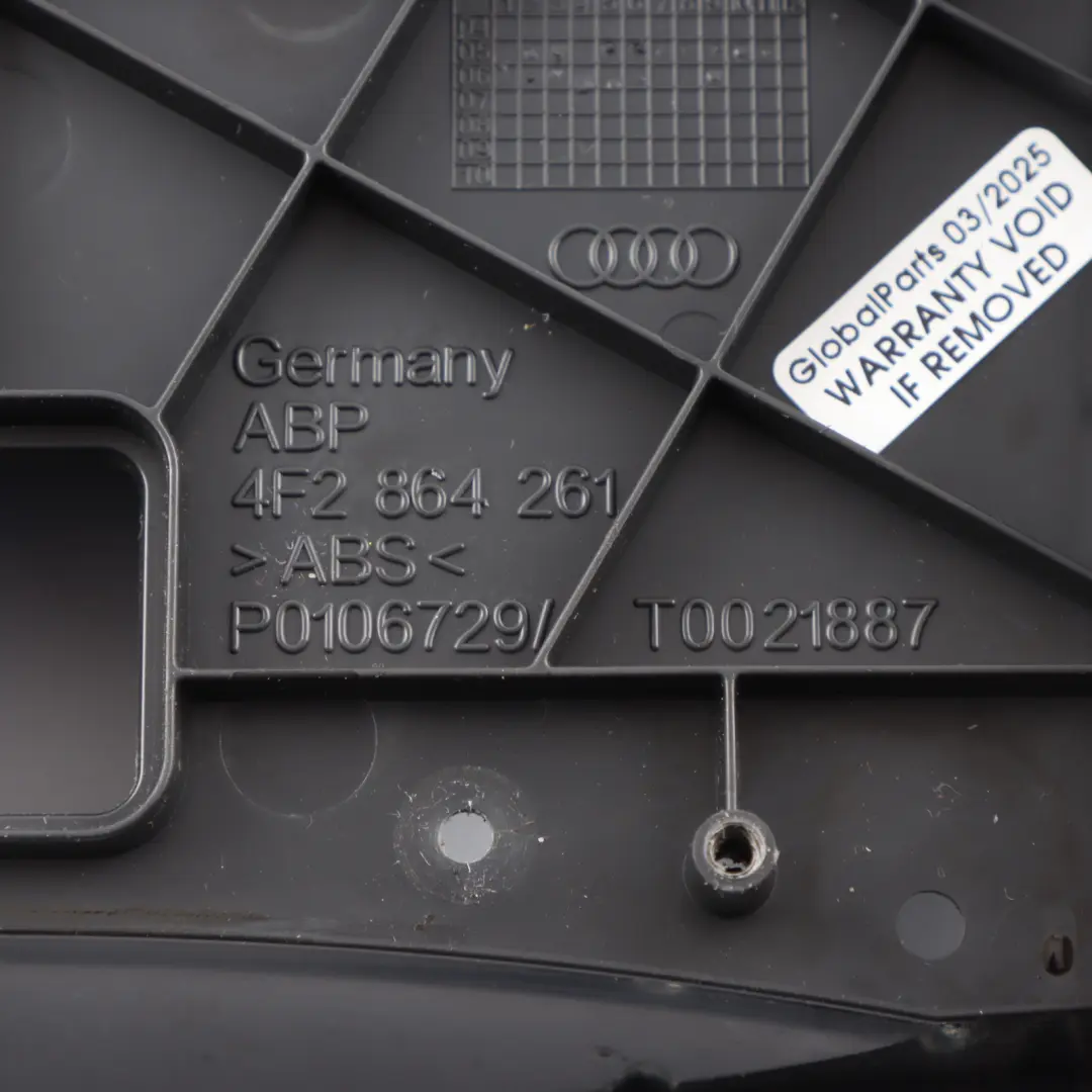 Audi S6 C6 Centre Console Strip Frame Trim Surround Panel Carbon - SKU RHD-4F2864261Q - Part number 4F2864261Q