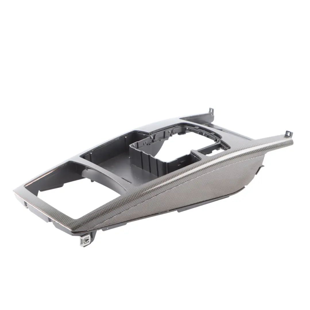 Audi S6 C6 Centre Console Strip Frame Trim Surround Panel Carbon - SKU RHD-4F2864261Q - Part number 4F2864261Q