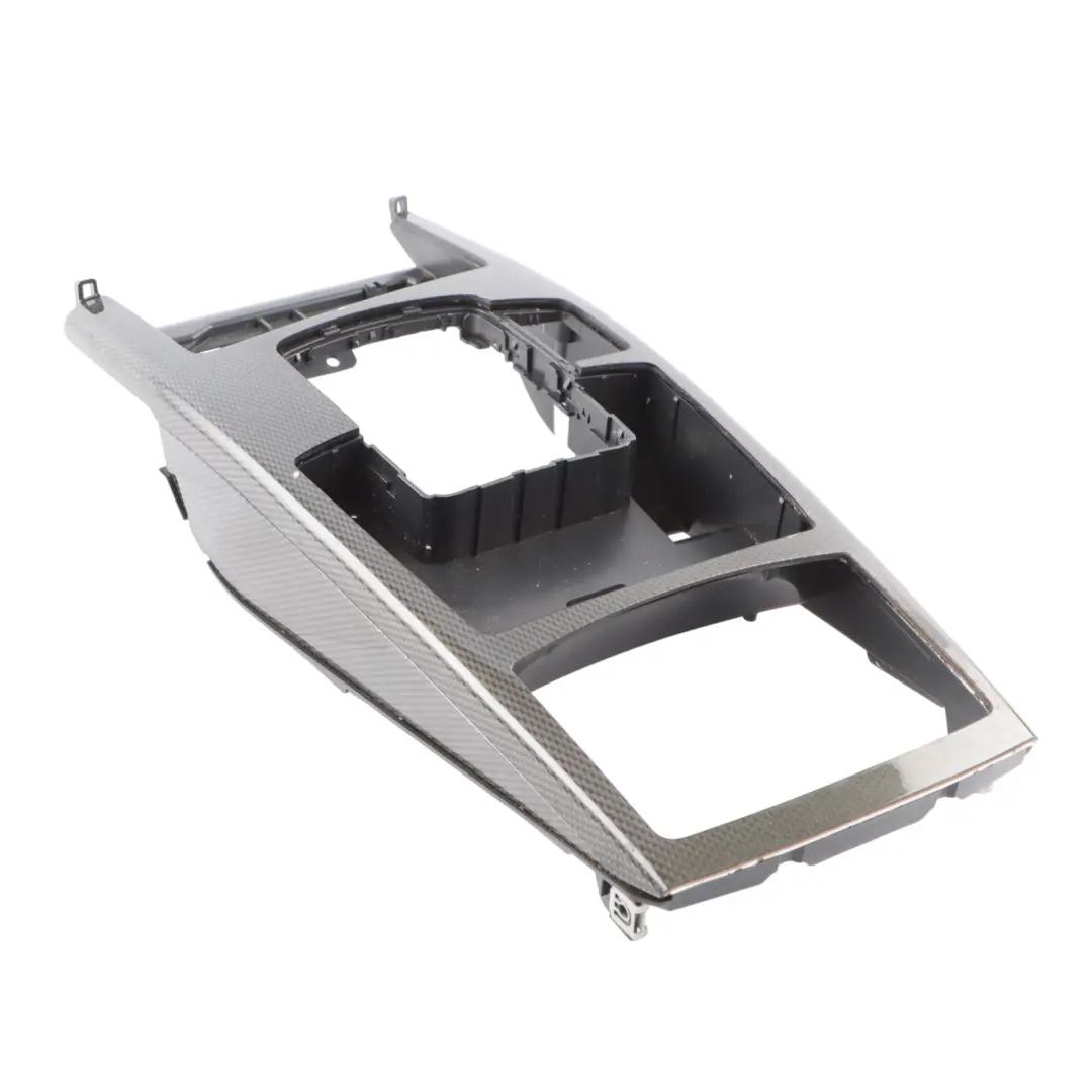 Centre Console Strip Frame Trim Surround Panel Carbon to Audi S6 C6 with Part number 4F2864261Q Audi S6 C6 Centre Console Strip Frame Trim Surround Panel Carbon - SKU RHD-4F2864261Q - Part number 4F2864261Q