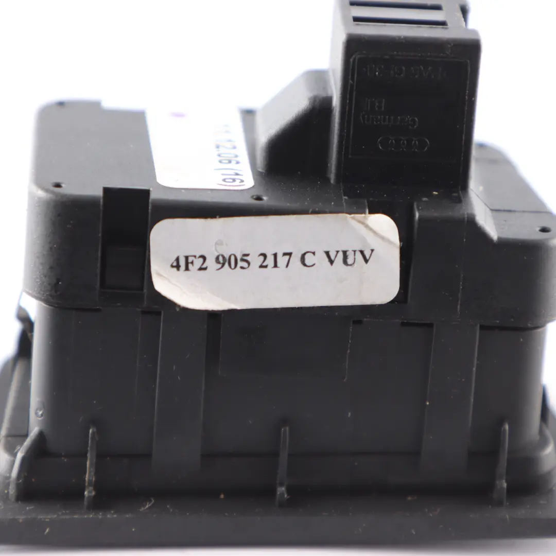 Audi A6 C6 Start Stop Engine Button Switch Panel - SKU RHD-4F2905217C - Part number 4F2905217C