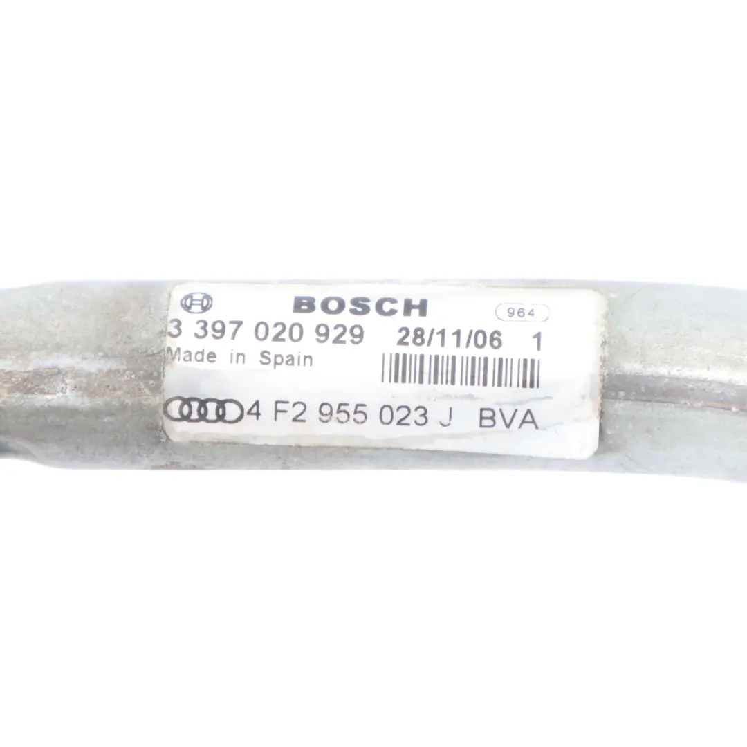 Audi A6 C6 Front Windscreen Windshield Wiper Motor Linkage Mechanism - SKU RHD-4F2955023J - Part number 4F2955023J