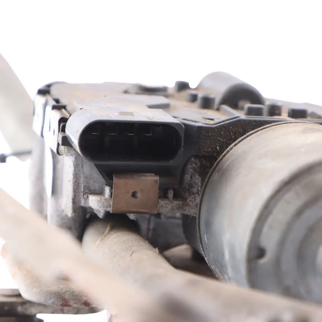 Audi A6 C6 Front Windscreen Windshield Wiper Motor Linkage Mechanism - SKU RHD-4F2955023J - Part number 4F2955023J