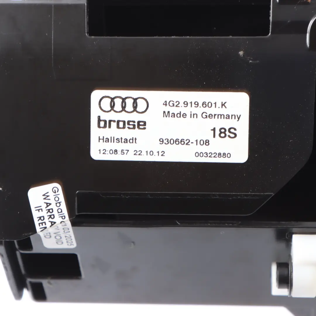 Audi A6 C7 A7 4G Dashboard Screen Head Unit Dash Multimedia Monitor - SKU RHD-4G0919607H - Part number 4G0919607H