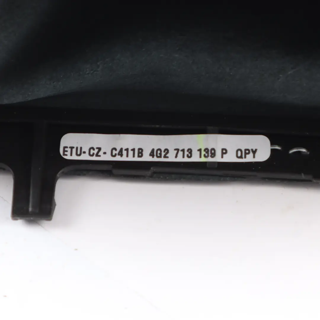 Selector Lever Cover Knob Automatic Leather Black to Audi A7 4G Gear with Part number 4G2713139P Audi A7 4G Gear Selector Lever Cover Knob Automatic Leather Black - SKU RHD-4G2713139P - Part number 4G2713139P