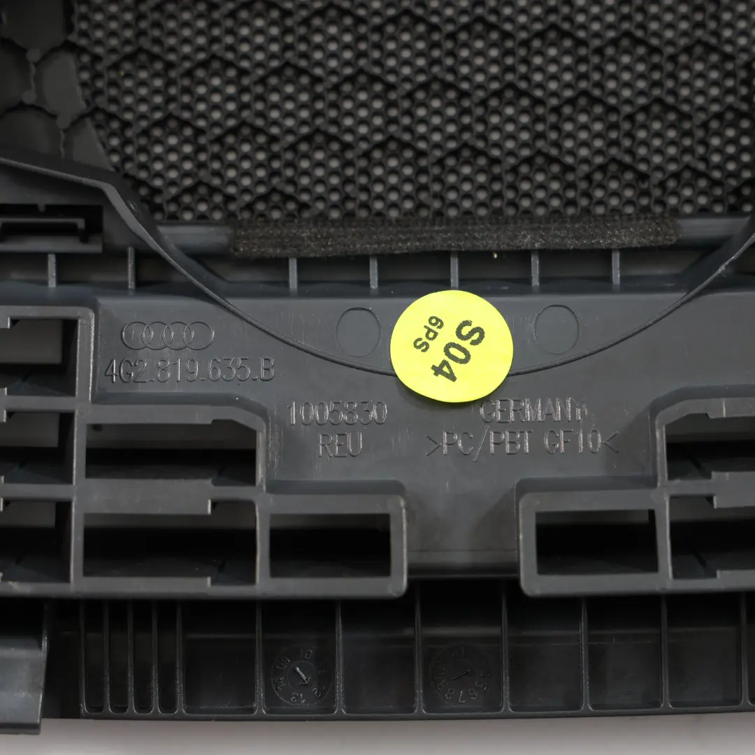 Audi A6 C7 Dashboard Speaker Trim Cover Moulding Panel - SKU RHD-4G2819635B - Part number 4G2819635B