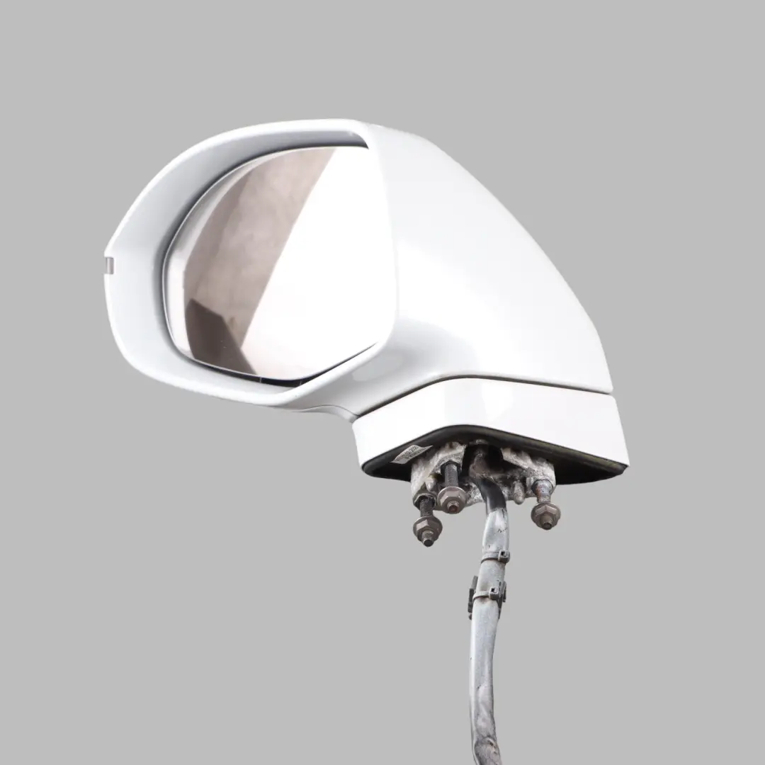 Wing Mirror Left N/S Electric Adjustment Glacier White Pearl S9R to Audi A7 S7 4G with Part number 4G8858531G Audi A7 S7 4G Wing Mirror Left N/S Electric Adjustment Glacier White Pearl S9R - SKU RHD-4G8858531G-MGW - Part number 4G8858531G