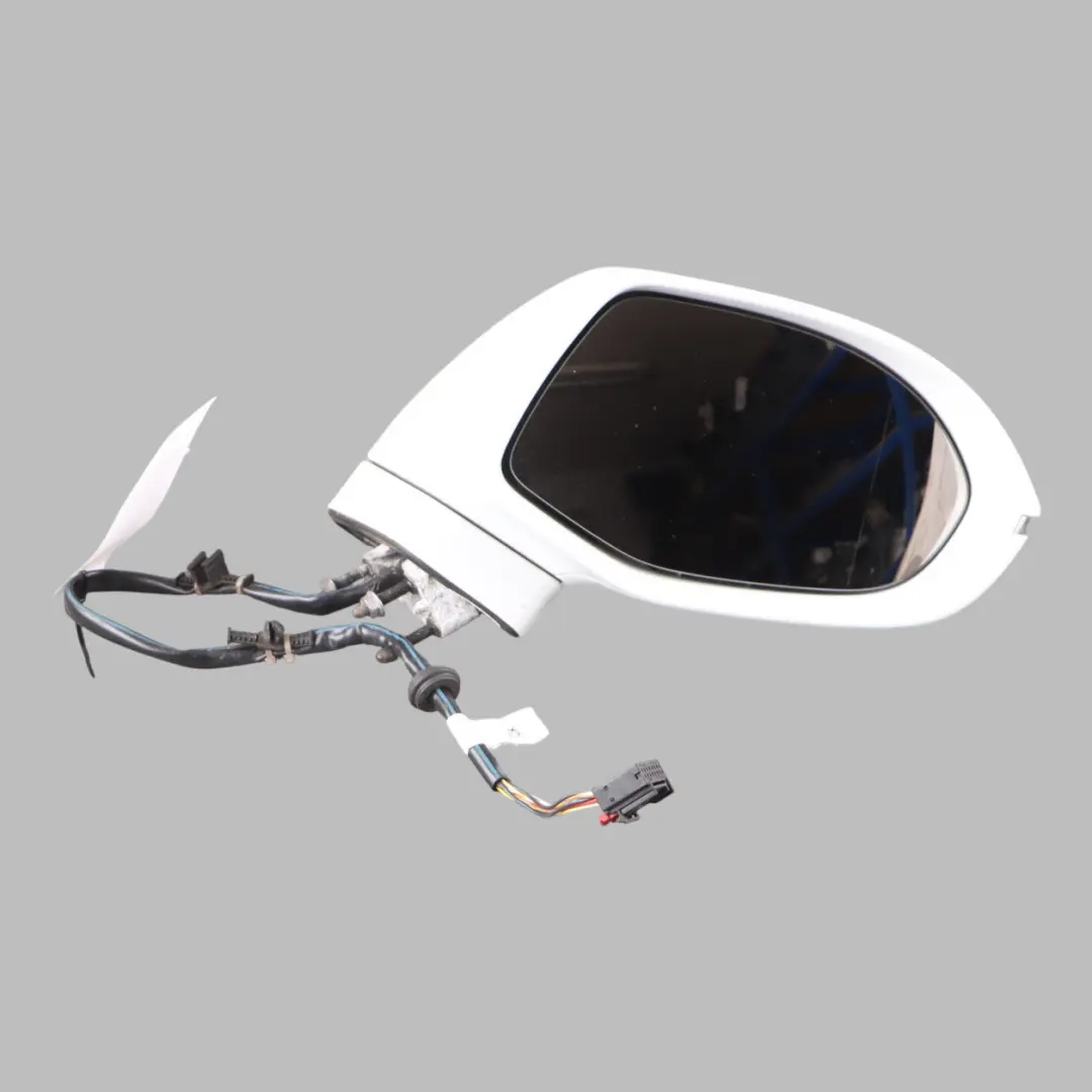 Audi A7 4G Door Wing Mirror Heated Right O/S Glacier White - S9R - SKU RHD-4G8858532G-MGW - Part number 4G8858532G