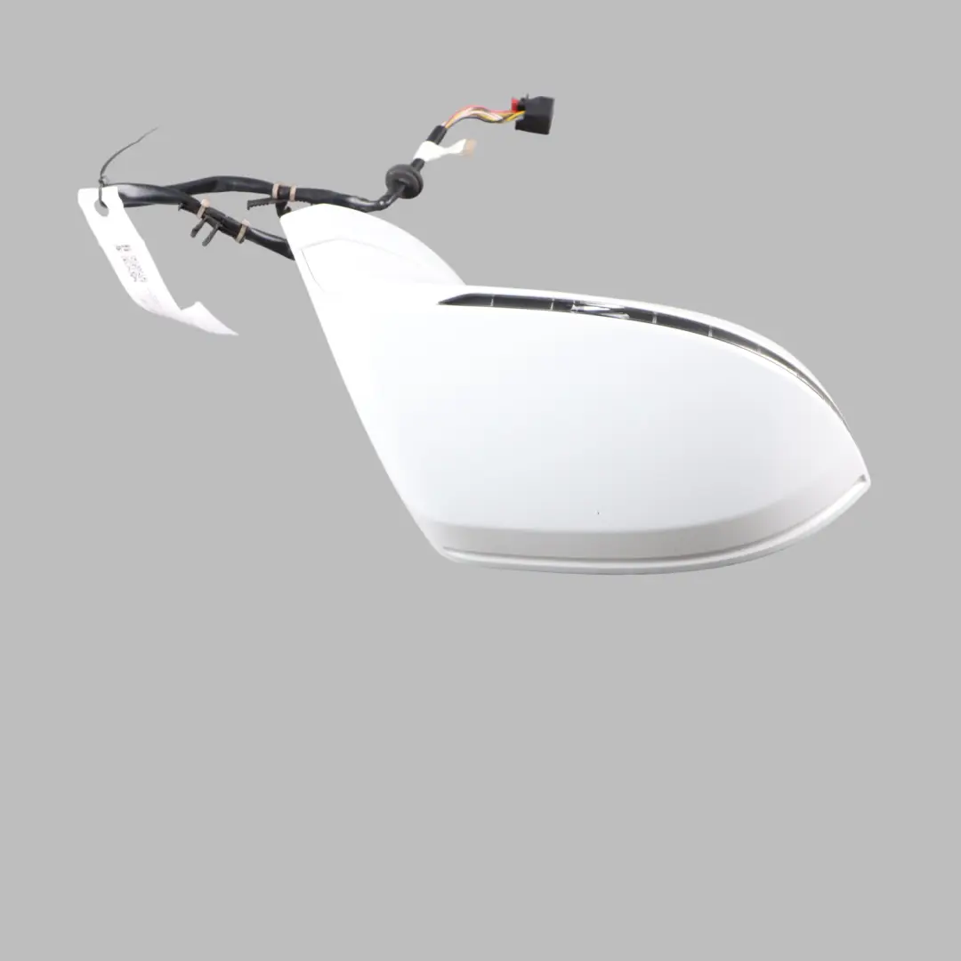 Audi A7 4G Door Wing Mirror Heated Right O/S Glacier White - S9R - SKU RHD-4G8858532G-MGW - Part number 4G8858532G