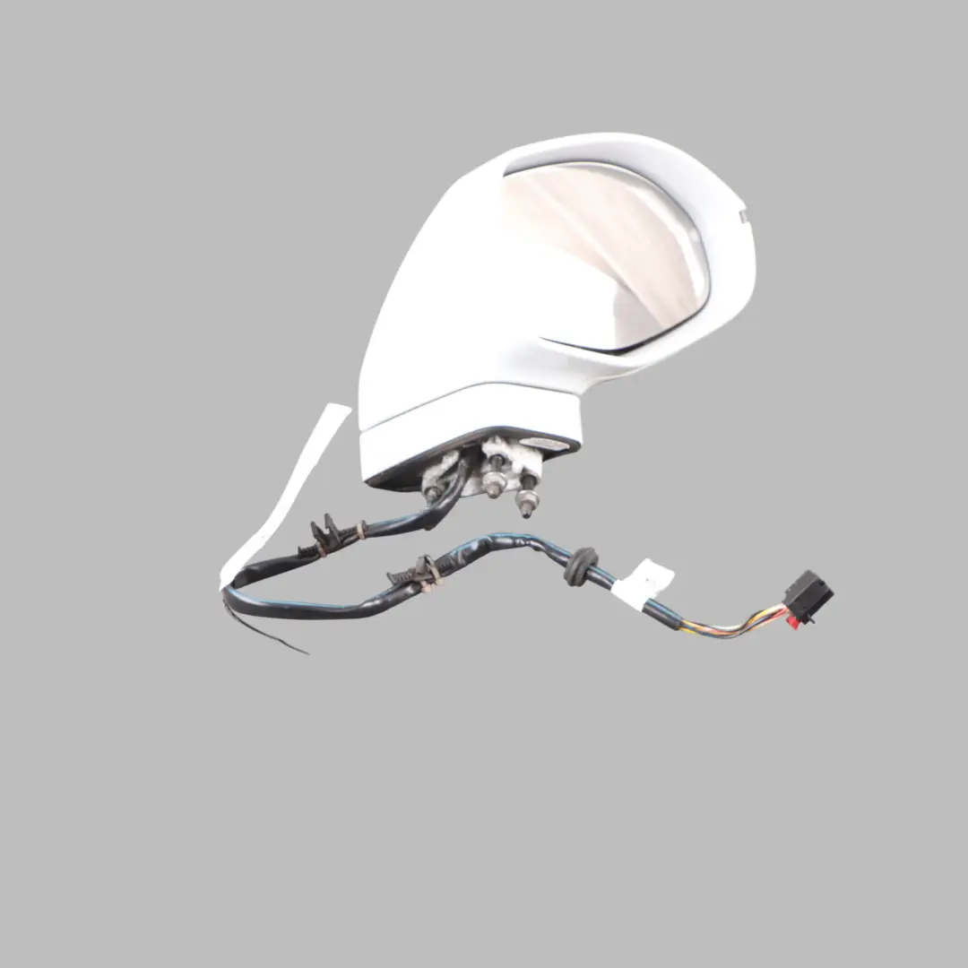 Audi A7 4G Door Wing Mirror Heated Right O/S Glacier White - S9R - SKU RHD-4G8858532G-MGW - Part number 4G8858532G