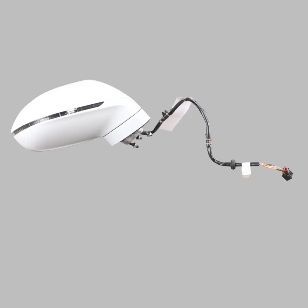Audi A7 4G Door Wing Mirror Heated Right O/S Glacier White - S9R - SKU RHD-4G8858532G-MGW - Part number 4G8858532G